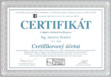 Certifikát v oboru účetnictví a finance